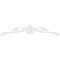 Ekena Millwork Pitch Florence Architectural Grade PVC Gable Pediment, 72"W x 15"H x 1"P (5/12) GPP072X015X100FLO - alternate 5